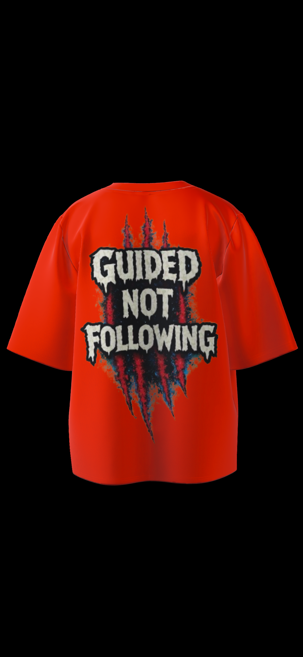 Wolf City’s Guided Not Following Oversized Tee