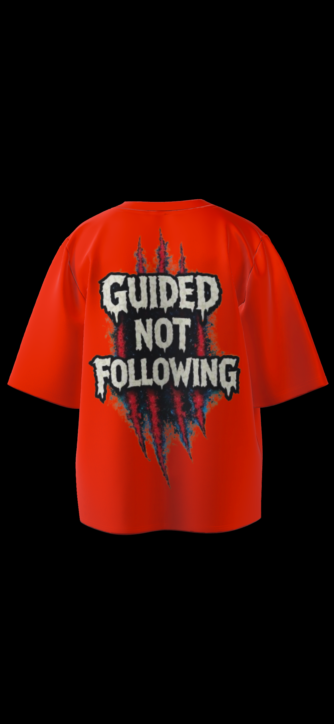 Wolf City’s Guided Not Following Oversized Tee