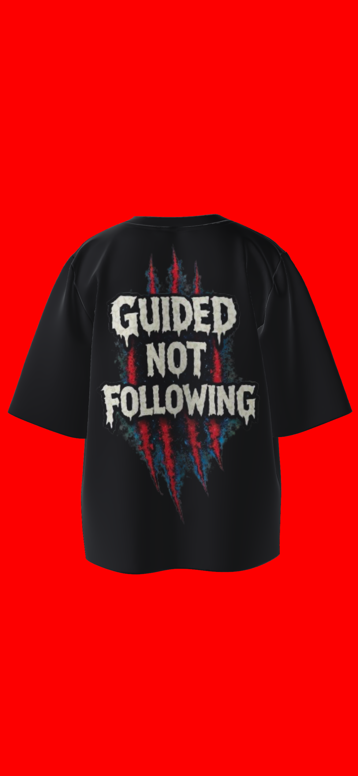 Wolf City’s Guided Not Following Oversized Tee